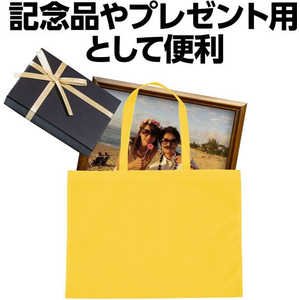 アーテック カラー不織布バッグ 黄 FCE106N-11425-イメージ5