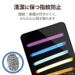エレコム iPad mini 第6世代用フィルム/高精細/防指紋/反射防止 TB-A21SFLFAHD-イメージ4