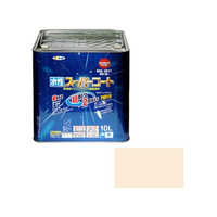 アサヒペン 水性スーパーコート 10L ミルキーホワイト FC527NV