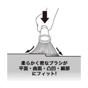 アズマ BT763アズマジック浴室用ソフトブラシ BT763ｱｽﾞﾏｼﾞﾂｸﾖｸｼﾂｿﾌﾄﾌﾞﾗｼ-イメージ6
