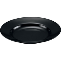 エンテック ラーメンどんぶり受皿(スープ皿9吋)黒 FC73295-NO.50B