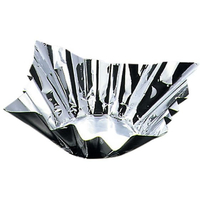 ヤマコー アルミ箔鍋 銀 200枚入 8号(80047) FC919LH-3287100