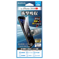 MSソリューションズ iPhone XS Max用保護フィルム 高光沢・衝撃吸収・ブルーライトカット SHIELD・G HIGH SPEC FILM LPIPLFLGSASB
