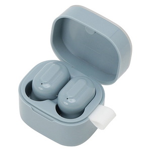 クオリティトラストジャパン Bluetooth ver5．1 完全ワイヤレスイヤホン ブルー QB-082FBL-イメージ2