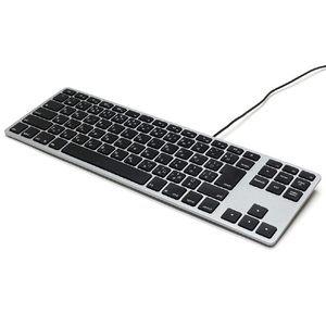 Matias Matias Wired Aluminum Tenkeyless keyboard for Mac(日本語配列) スペースグレー FK308B-JP/2-イメージ7
