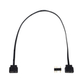 アイネックス アドレサブルLED用延長ケーブル 20cm ブラック RLD-EXD20A