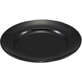 エンテック ラーメン丼受皿 小 (平皿20cm) (黒) FC73296-NO.26AB