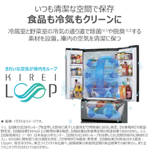 東芝 【右開き】452L 冷凍冷蔵庫 VEGETA フロストホワイト GR-A450GT(TW)-イメージ14