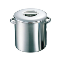 本間製作所 K 18-8 内蓋式 キッチンポット 目盛付 24cm 手付 FC942KX-0025300