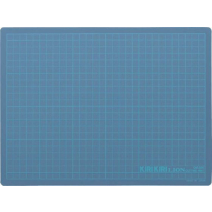 ライオン事務器 カッティングマット KIRI KIRI ブルー ブルー1枚 F815675-25701CM30K-イメージ1