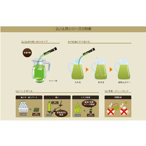 味の素ＡＧＦ AGFプロフェッショナル むぎ茶 1L用 10本 F03630613935-イメージ2