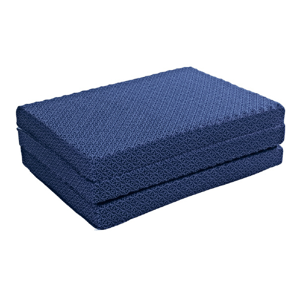 ロマンス小杉 体圧分散敷きふとん シングル・三つ折り・三層 ROMANCE ZERO デラックス ネイビー 113410303700RｾﾞﾛSﾃﾞﾗﾂｸｽ 人気・おすすめ｜安定人気・収納便利におすすめ 丁寧対応 配送追跡可