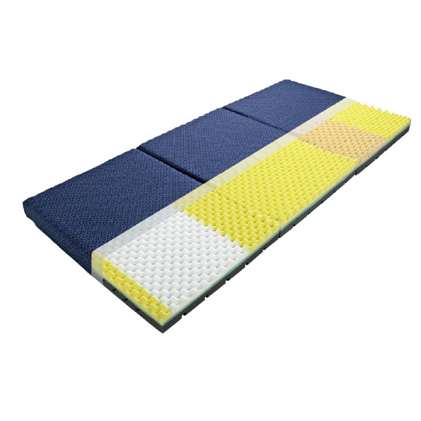 ロマンス小杉 体圧分散敷きふとん シングル・三つ折り・三層 ROMANCE ZERO デラックス ネイビー 113410303700RｾﾞﾛSﾃﾞﾗﾂｸｽ 人気・おすすめ｜安定人気・収納便利におすすめ 丁寧対応 配送追跡可