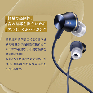 AVIOT AVIOT有線イヤホン Navy CE-V1-NV-イメージ16