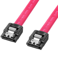 サンワサプライ シリアルATA3ケーブル(ラッチ付き・1m) TK-SATA3-1