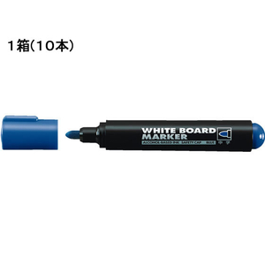 コクヨ ホワイトボードマーカー 中字 青 10本 1箱(10本) F838107-PM-B102NB-イメージ1