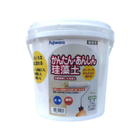 フジワラ化学 簡単安心珪藻土 10kg クリーム FCF002A