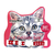 ドギーマン LC301 ねこくびわ ル・コリエ ポップ いちごオレ FC327MX-LC301-イメージ1