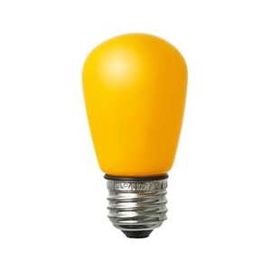 エルパ LED電球 E26口金 1．4W装飾電球 サイン球タイプ 黄色 elpaball mini LDS1Y-G-GWP903-イメージ2