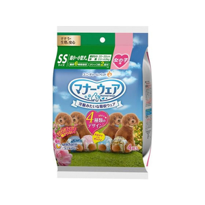 ユニ・チャーム マナーウェア 女の子用 SSサイズ 4種のデザインパック 4枚 FCU8669-イメージ1