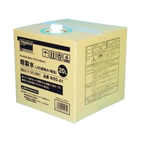 トラスコ中山 精製水 20L JIS規格A1相当 FC673EV-1612667