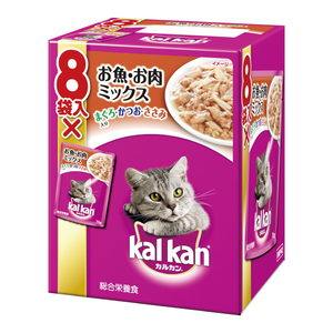 マースジャパンリミテッド KMP42 カルカン パウチ お魚・お肉ミックス まぐろ・かつお・ささみ入り 70g×8 KMPオサカナミツクスマグロカツオ70GX8 マースジャパンリミテッド KMP42 カルカン パウチ お魚・お肉ミックス まぐろ・かつお・ささみ入り 70g×8 KMPオサカナミツクスマグロカツオ70GX8
