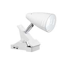 ヤザワ 乾電池式クリップライト ホワイト CLL01DB01WH