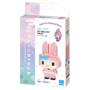 カワダ ナノブロック マイメロディ 忍者 NBCC217ﾏｲﾒﾛﾃﾞｲﾆﾝｼﾞﾔ-イメージ2