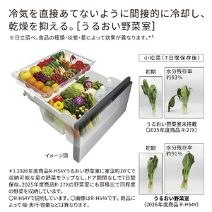 日立 6ドア冷凍冷蔵庫 ライトシルバー RH54YS-イメージ9