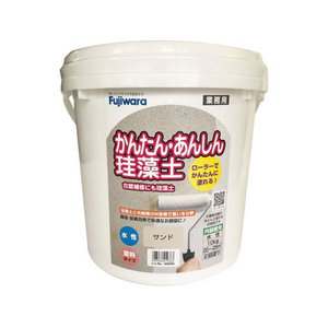 フジワラ化学 簡単安心珪藻土 10kg サンド FCF003A-イメージ1
