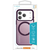 MSソリューションズ iPhone 18 Pro用「GRASIM」ダークチェリー LN-IP26GRADPP-イメージ1