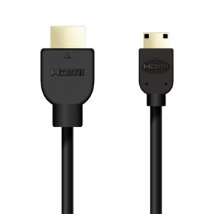 エレコム HIGH SPEED HDMI-Miniケーブル(イーサネット対応) 3m DHHD14EM30BK-イメージ3