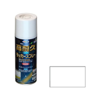 アサヒペン 高耐久ラッカースプレー 300ml 白 FC039NS