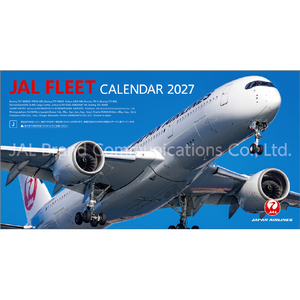 JALブランドコミュニケーション 2027年(令和9年)カレンダー　ＪＡＬ「ＦＬＥＥＴ」（卓上判） 2027CL1136ﾌﾘ-ﾄﾀｸｼﾞﾖｳ-イメージ1