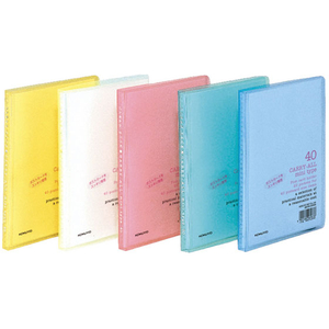 コクヨ ポストカードホルダー キャリーオール A6 青 10冊 FC02943-ﾊｾ-6B-イメージ3
