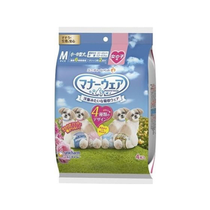 ユニ・チャーム マナーウェア 女の子用 Mサイズ 4種のデザインパック 4枚 FCU8671-イメージ1