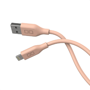 CIO シリコンケーブル USB-A to Lightning 1m ピンク CIO-SL30000-AL1-PK-イメージ1