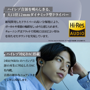 AVIOT AVIOT有線イヤホン Black CE-G1-BK-イメージ8
