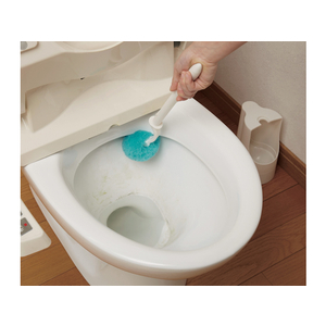 山崎産業 トイレバスボンくん ふさふさクリーナー ケース付 F180733-イメージ5