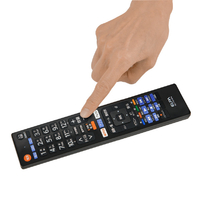 エルパ RC-TV019PA テレビリモコン(パナソニック ビエラ用) 黒