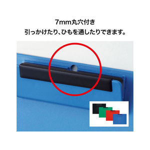 オープン工業 クリップボード B5S 黒 FC87622-CB-301-BK-イメージ4