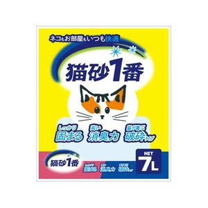 クニミネ工業 猫砂1番 7L FCD311R-イメージ1