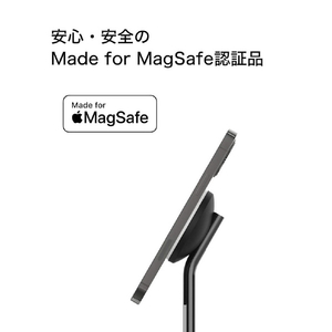 BELKIN MagSafe急速充電対応 2in1 ワイヤレス充電器 BOOST UP CHARGE Pro ブラック WIZ010DQBK-イメージ4