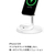 BELKIN MagSafe急速充電対応 2in1 ワイヤレス充電器 BOOST UP CHARGE Pro ブラック WIZ010DQBK-イメージ6