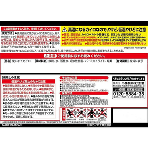 小林製薬 桐灰カイロマグマ貼らないタイプ 10個 FC066PC-イメージ2