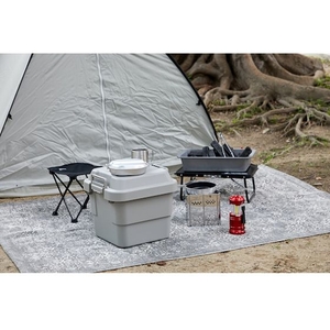 トラスコ中山 トランクカーゴ 30L グレー 400390370グレー30 FC817GL-2073976-イメージ3