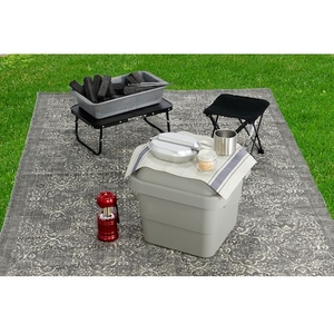 トラスコ中山 トランクカーゴ 30L グレー 400390370グレー30 FC817GL-2073976-イメージ5