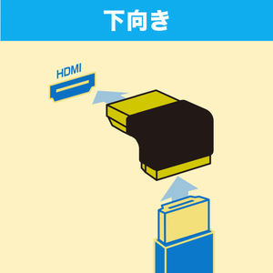 サンワサプライ HDMIアダプタ L型(下) AD-HD27LD-イメージ3