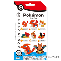 カワダ ナノブロック NBMC_11 ミニナノ ポケットモンスター ほのおタイプ NBMC11ﾐﾆﾅﾉﾎﾟｹﾓﾝﾎﾉｵ