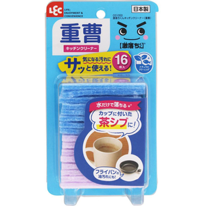 レック 激落ちくん 重曹 キッチンクリーナー 油汚れ用 16枚入 FCG176Y-C01000-イメージ6